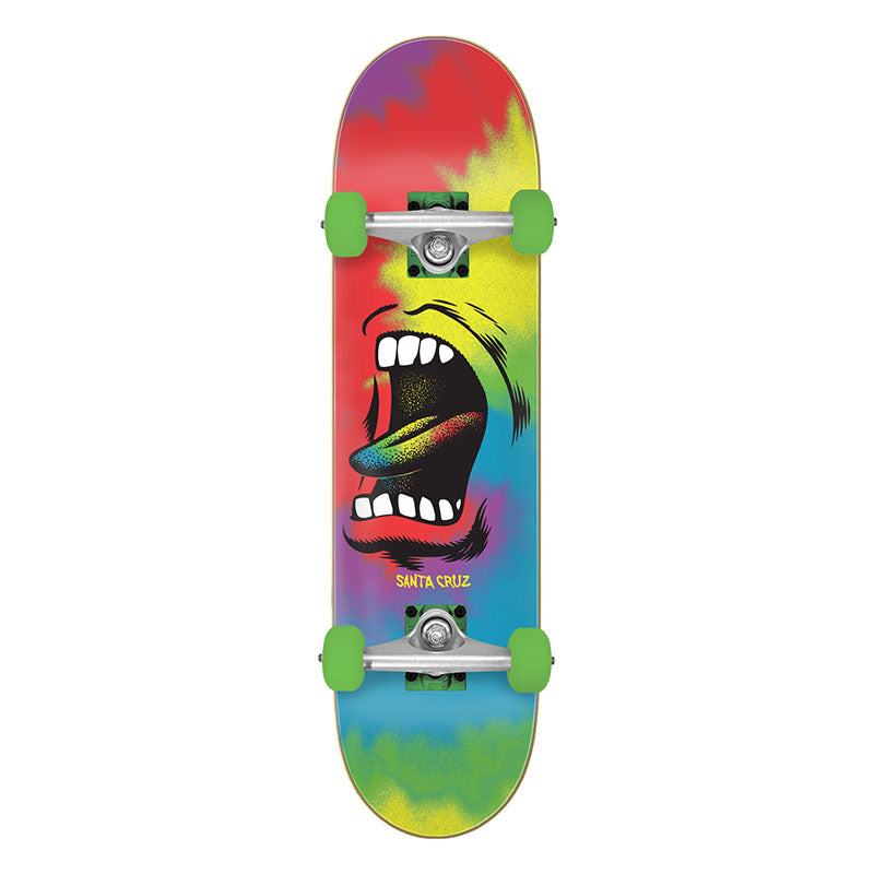 Santa Cruz Big Mouth Tie Dye Full 8.0" x 31.25" Complete Skateboard (Dylans Special)