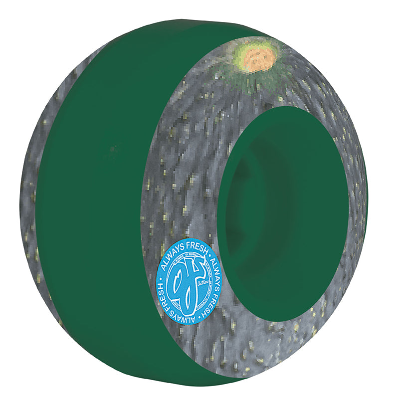 OJ 58mm Avocado Lil Doodies Green 99a Skateboard Wheels 4pk