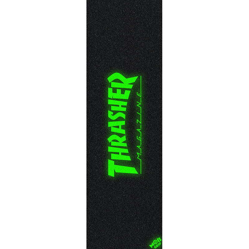 Mob Grip Tape 10" x 33" Thrasher Glow Logo Sheet Graphic