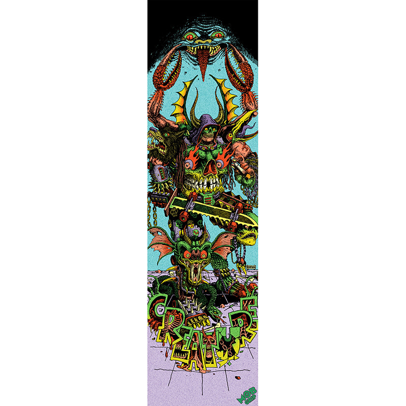 Mob Grip 9" x 33" Creature Riot1394 Hallucination Sheet Graphic Skateboard Grip Tape