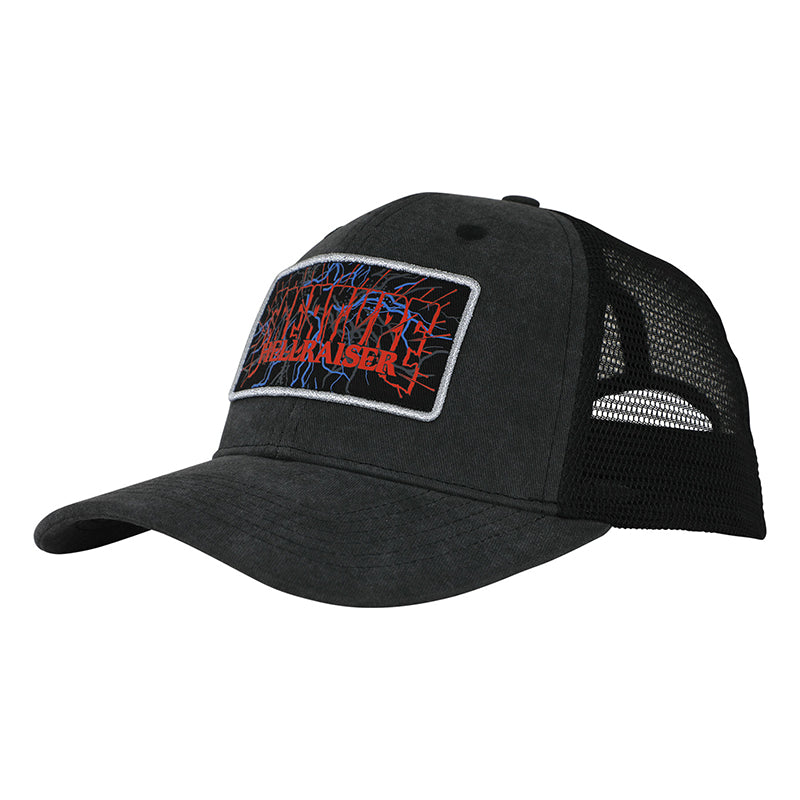Creature Hellraiser Snapback Structured Hat Black Denim OS Unisex