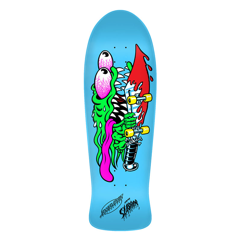 Santa Cruz 10.1" x 31.13" Meek Slasher Reissue Skateboard Decks (Oct / Nov 2026 Release)