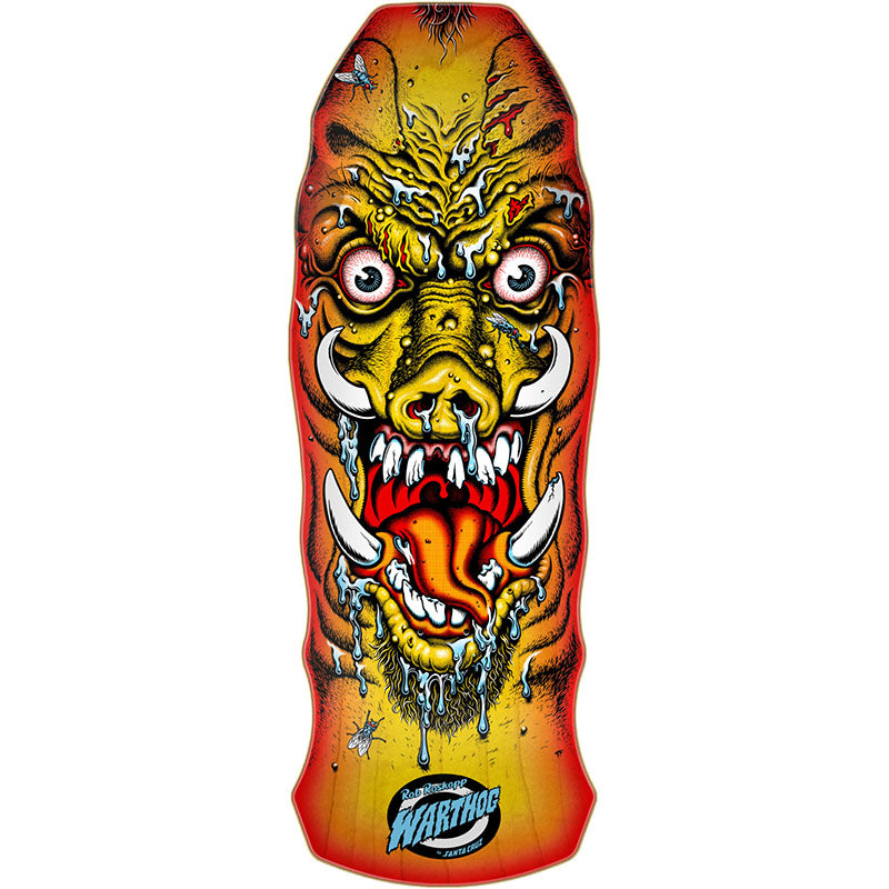 Santa Cruz 11.00" x 31.445" Roskopp Warthog Freaks Skateboard Decks (Ship Date 05/24/27)
