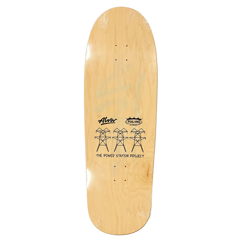 Alva 11"x 33" WB16 Abstrakt 1 of 1 Skateboard Deck