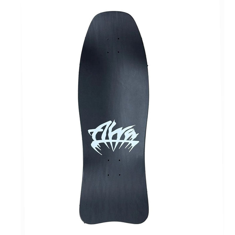 Alva 9.75" x 31.5" MODERN AGGRESSION FISH BLACK DIP SHAPED Skateboard Deck