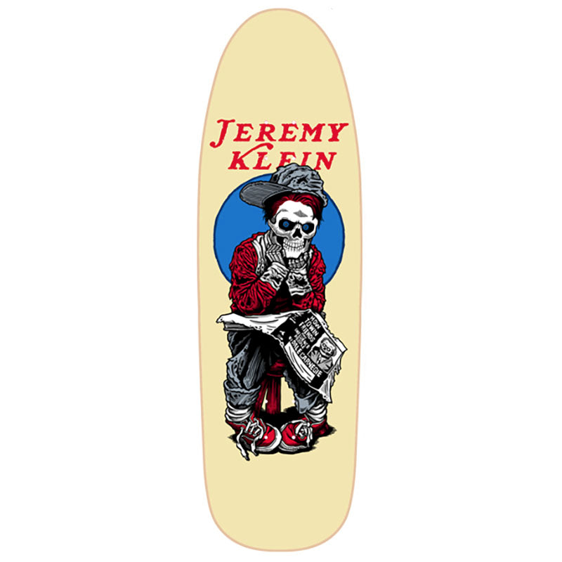 Hook-Ups Skateboards 9.5" x 31.69" Jeremy Klein Skateboard Deck