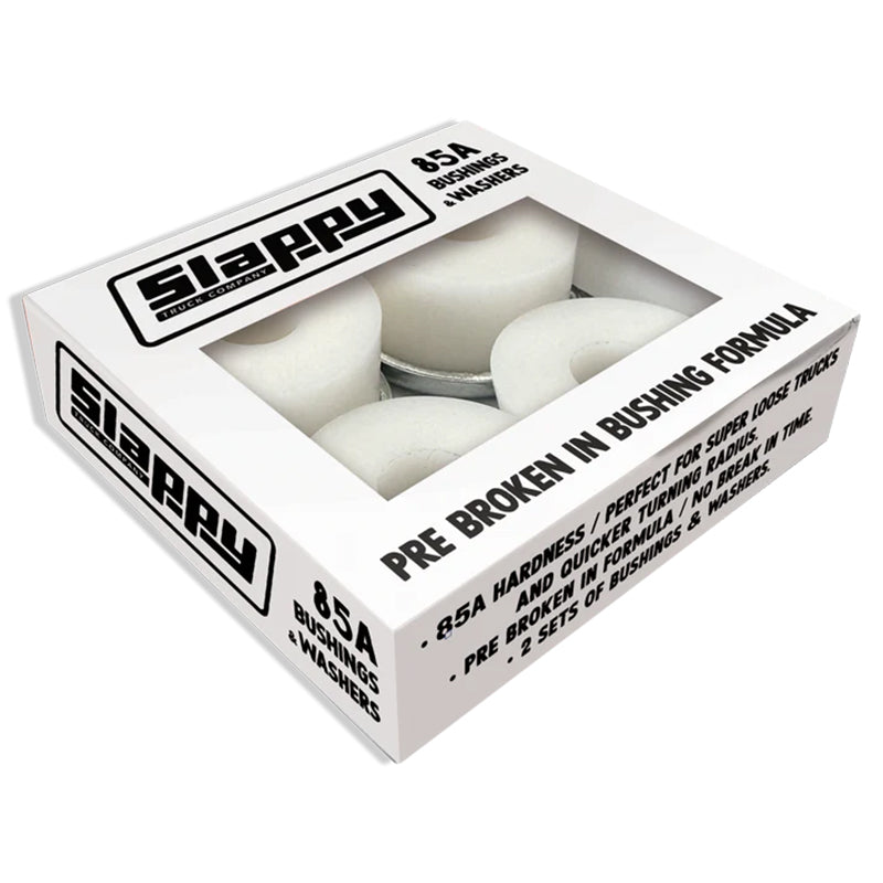 Slappy 85A Standerd Bushings/Washers White Set 2pr