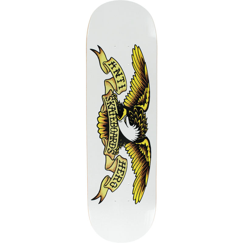 Anti-Hero 8.75" x 32.75" CLASSIC EAGLE WHITE Skateboard Deck