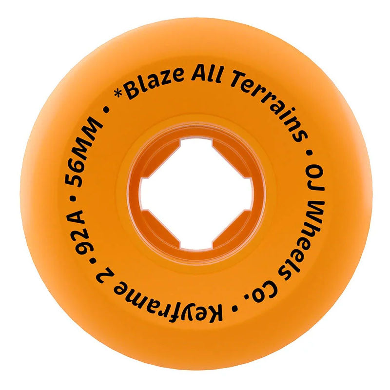 OJ 56mm 92a Realtree APX Keyframe 2 Skateboard Wheels 4pk