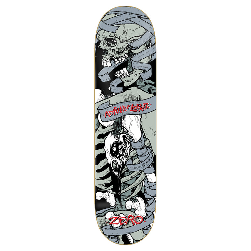 Zero 8.25" x 31.9" Adrian Lopez Pushead Reissue Skateboard Deck