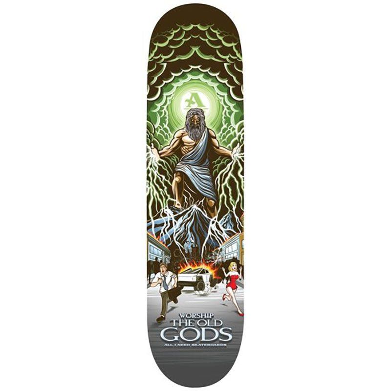 All I Need 8.5" ZEUS Skateboard Deck 5150 Skate Shop