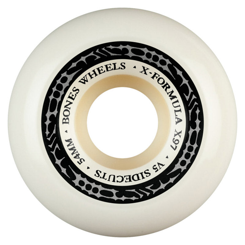 BONES WHEELS X-Formula Skateboard Wheels XF 54 V5 SIDECUTS X97 4PK