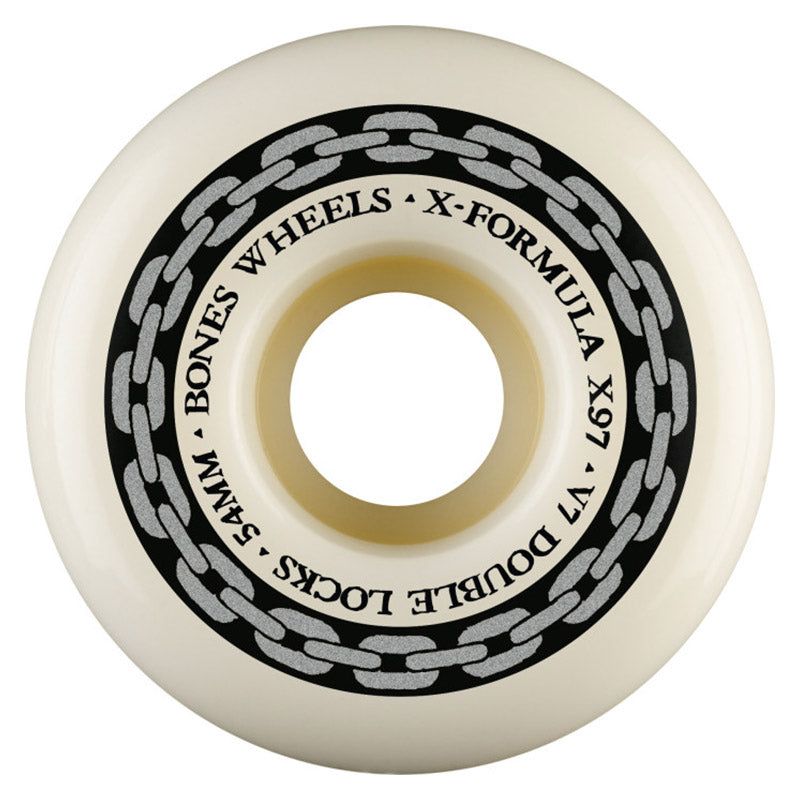 BONES WHEELS X-Formula Skateboard Wheels XF 54 V7 DOUBLE LOCKS X97 4PK 5150 Skate Shop