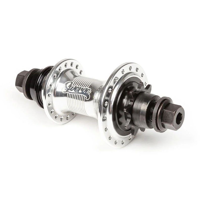 BSD BMX Swerve Cassette RHD Polished Rear Bicycle Hub 5150 Skate Shop