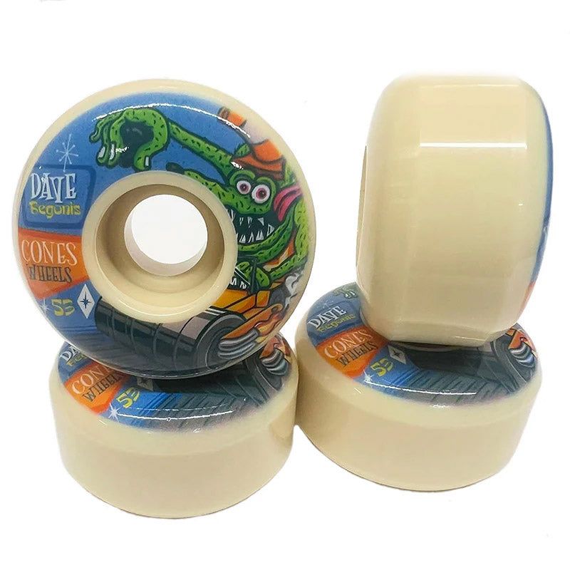 Cones 53mm 101a Dave's Monster Demolition PRO Formula Skateboard Wheels 4pk 5150 Skate Shop