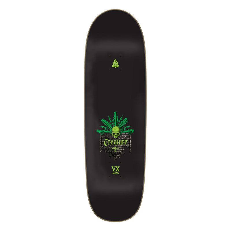 Creature 9.25" x 31.95" Team Messenger VX Deck Skateboard Deck 5150 Skate Shop