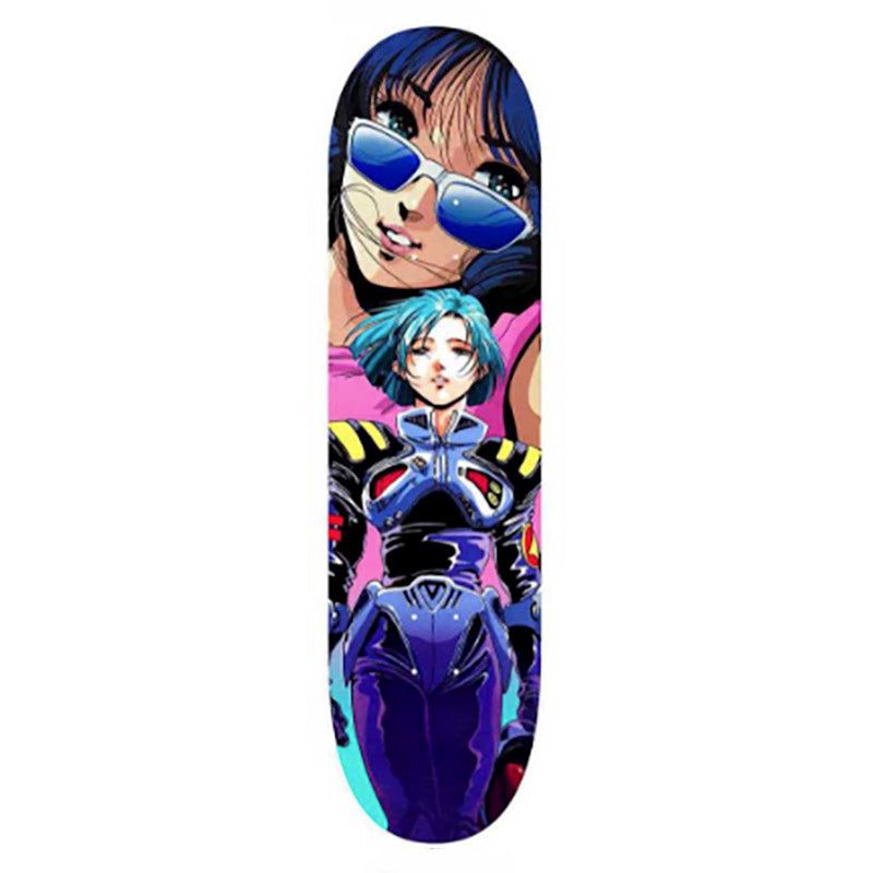 HOOK-UPS 8.25" x 32.25" Macross Skateboard Deck 5150 Skate Shop