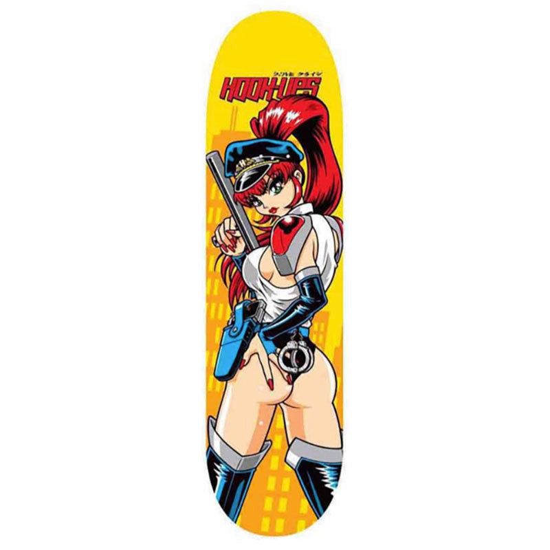 HOOK-UPS 8.25" x 32.25" Super Cop Skateboard Deck 5150 Skate Shop