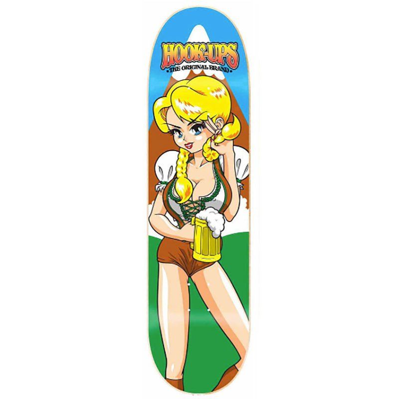Hook-Ups Skateboards 8.25" x 32.25" Heidi-Ho Skateboard Deck 5150 Skate Shop