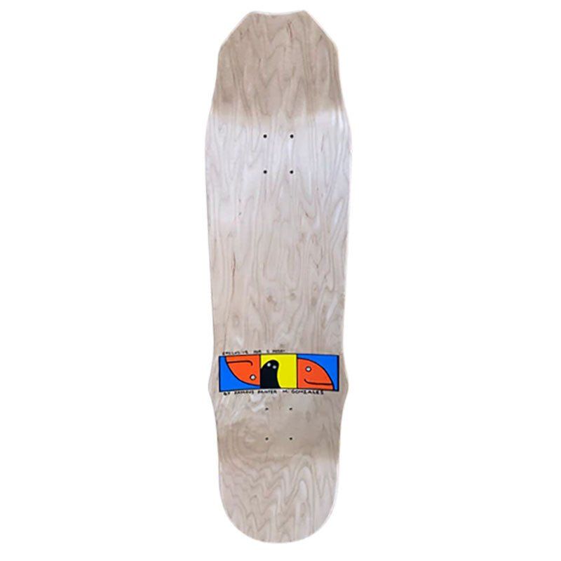 Hosoi Skateboards 9" x 33" Gonz 93 Limited Colorway - Silver Foil Deck 5150 Skate Shop