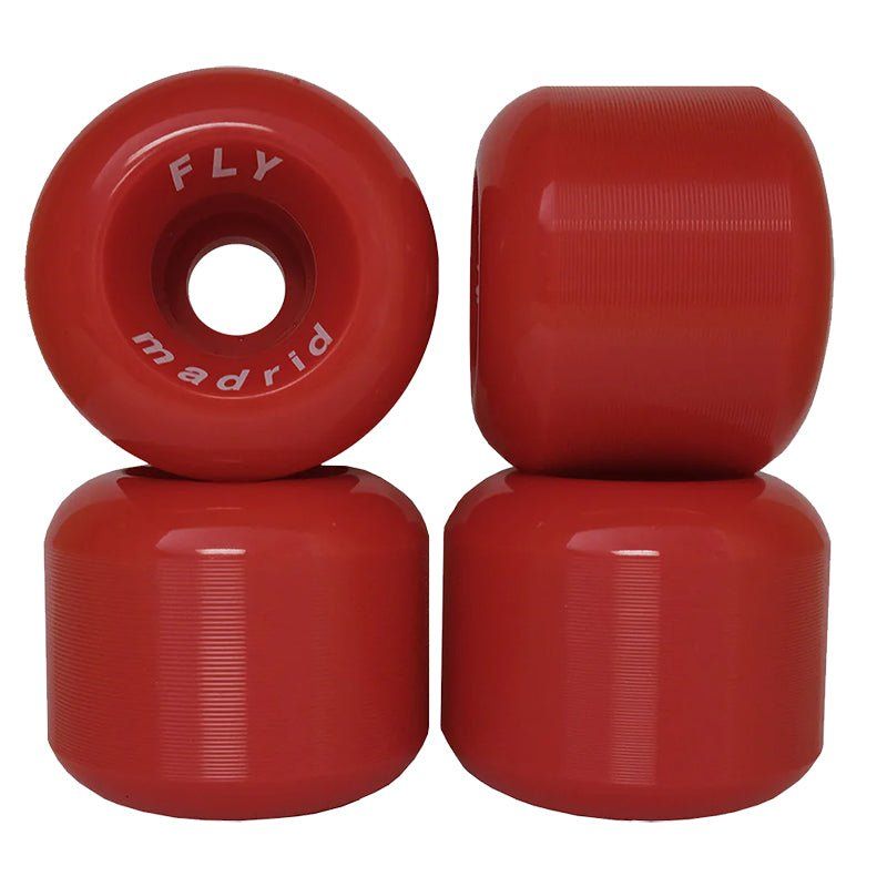 Madrid 60mm 90a Fly RED Skateboard Wheels 4pk 5150 Skate Shop