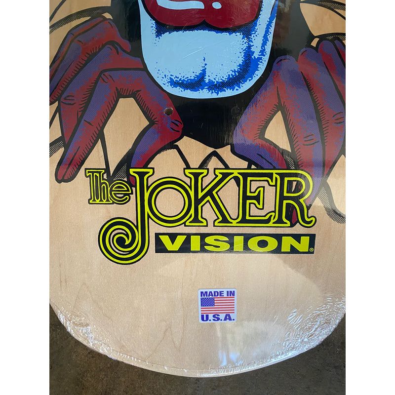 NOS Vision Joker Reissue Deck - Natural - 10.25" x 30.5" 5150 Skate Shop
