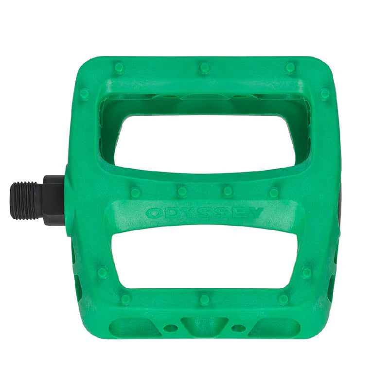 Odyssey Twisted PC Pedals Matte Kelly Green 5150 Skate Shop