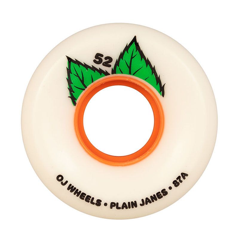 OJ 52mm 87a Plain Jane Keyframe Skateboard Wheels 4pk 5150 Skate Shop