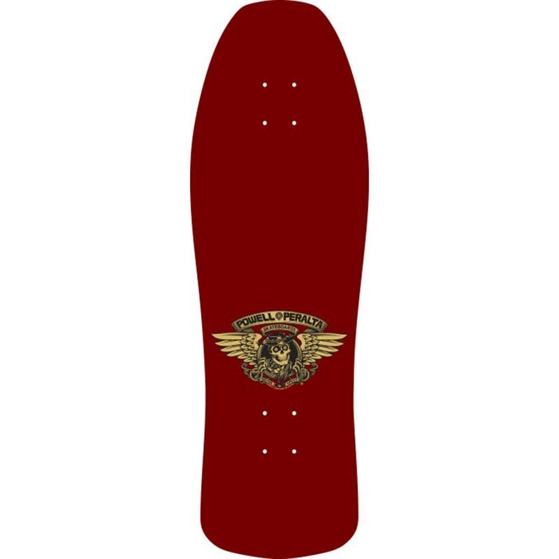 Powell Peralta 9.9" x 31.5" Ray Underhill Cross Reissue Burgundy/Gold Foil Skateboard Deck 5150 Skate Shop