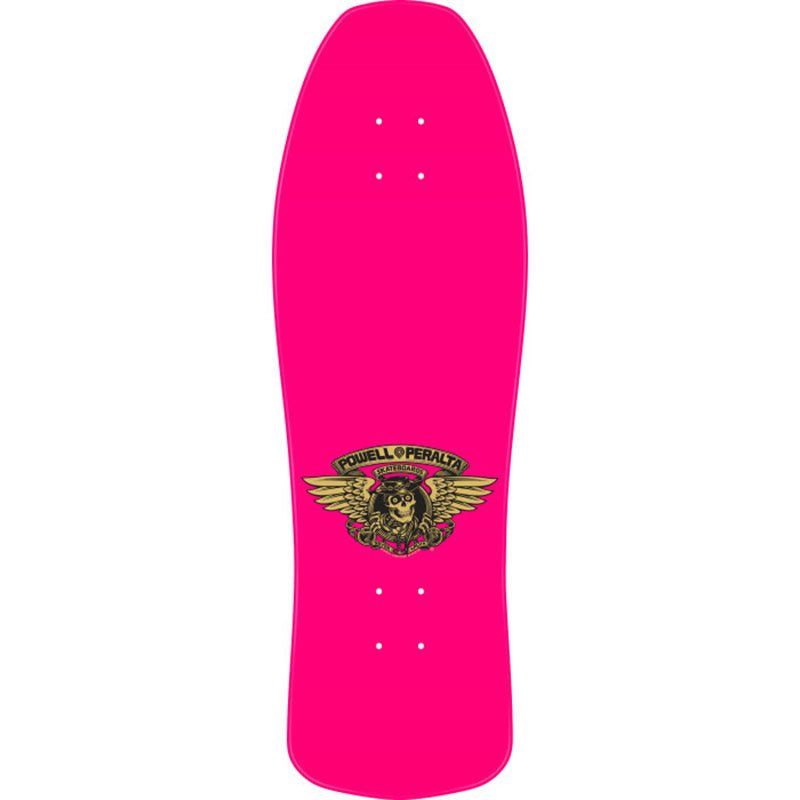 Powell Peralta 9.9" x 31.5" Ray Underhill Cross Reissue Pink/Gold Foil Skateboard Deck 5150 Skate Shop