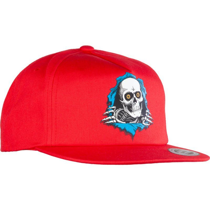 Powell Peralta Ripper Snapback Cap Red 5150 Skate Shop