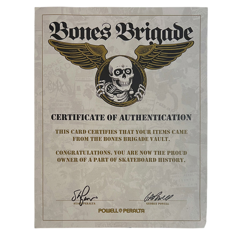 Powell Peralta McGill Bones Brigade Series 16 Singed by Mike McGill