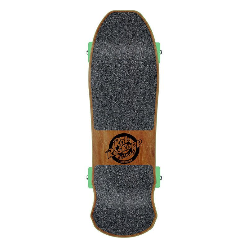 Santa Cruz Roskopp Face 9.5i" x 31" Shaped Cruiser Complete Skateboard (Dylans Special) 5150 Skate Shop