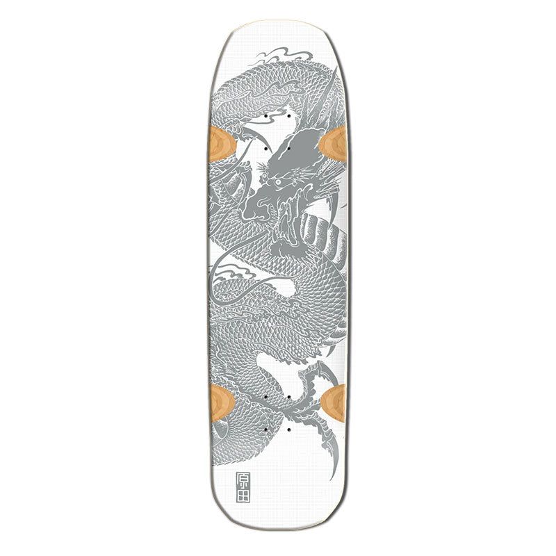 Santa Monica Airlines Series 3 Limited 9" x 32.25" Smart Tech Silver BENNETT HARADA DRAGON Skateboard Deck 5150 Skate Shop