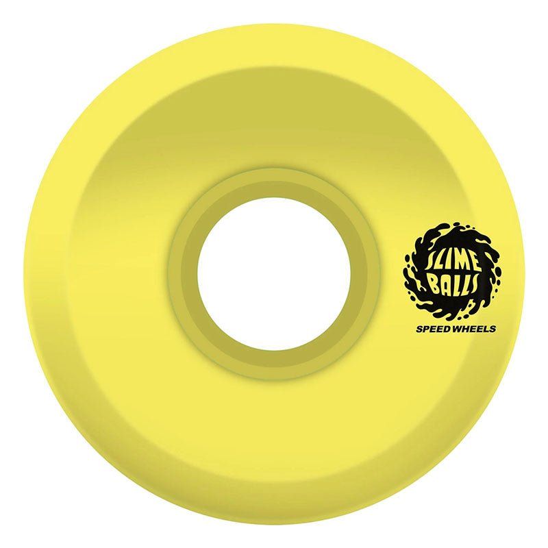 Slime Balls 60mm 78a Jeff Kendall Snake Yellow OG Skateboard Wheels 4pk 5150 Skate Shop