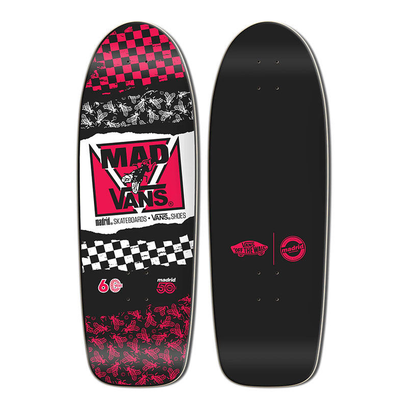 (Pre-Order) MADRID X VANS Limited 9.5" x 29.25" Skateboard Deck (JULY 2026)