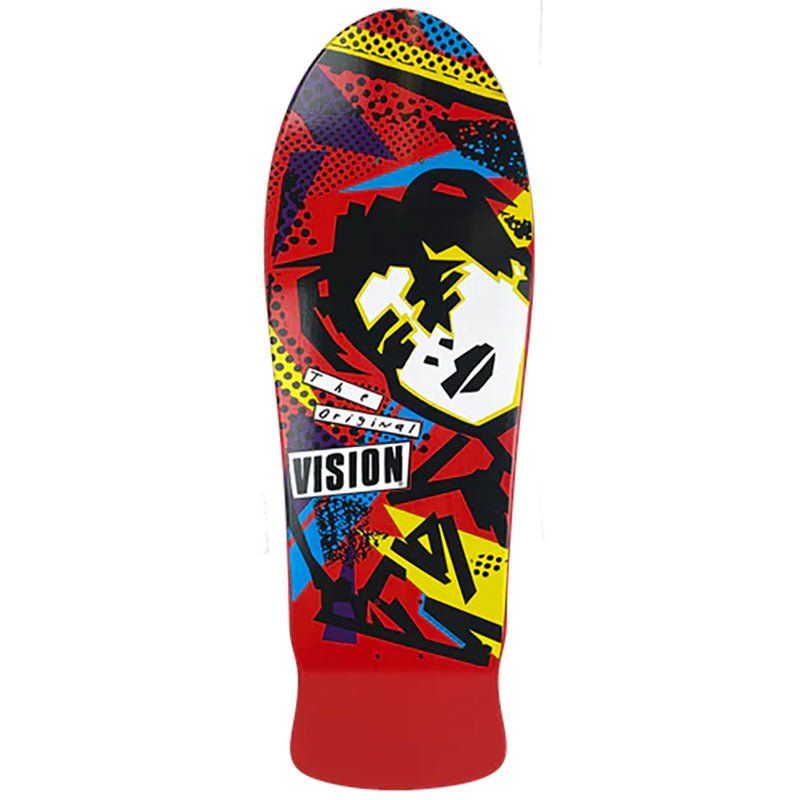 Vision 10" x 30" Original MG (RED DIP) Skateboard Deck 5150 Skate Shop