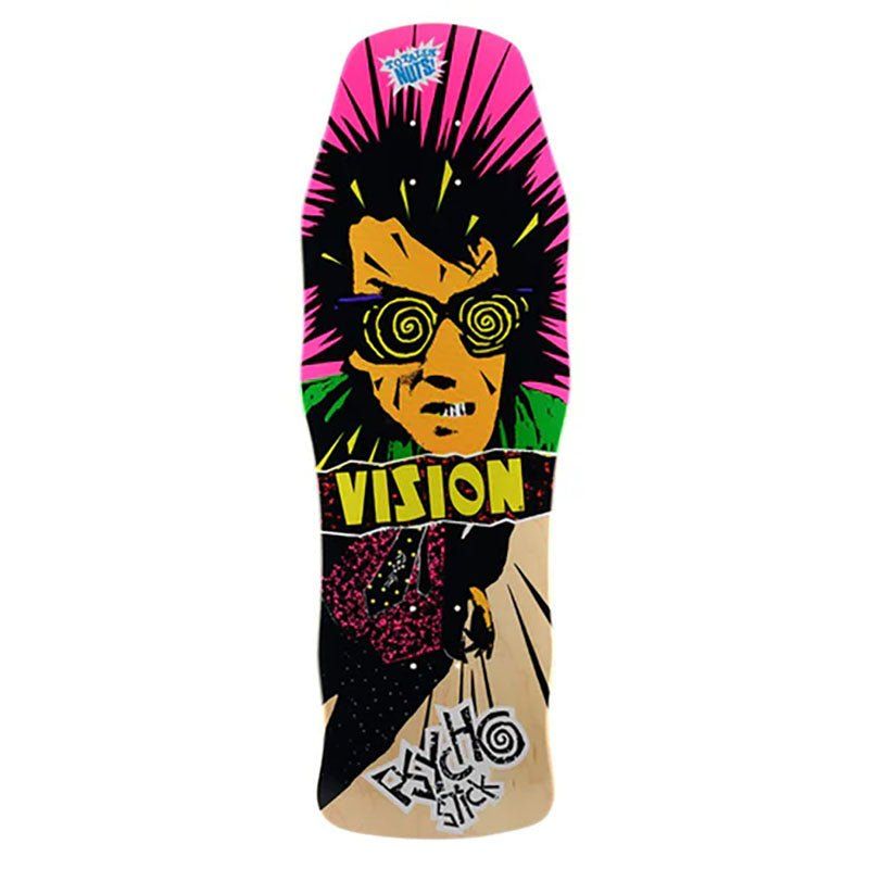 Vision 10" x 30" Original Psycho Stick NATURAL Skateboard Deck 5150 Skate Shop