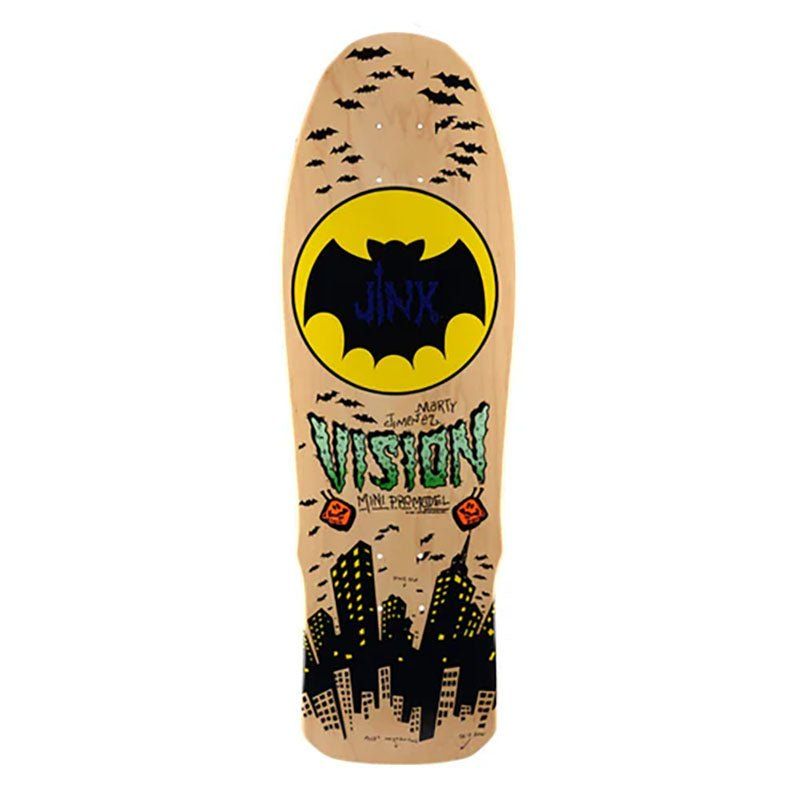 Vision 9.5" x 29.5" Jinx Mini NATURAL Skateboard Deck 5150 Skate Shop
