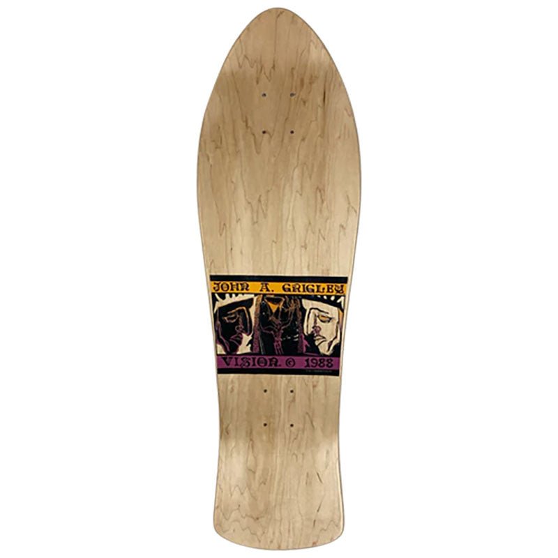Vision 9.75" x 31" Grigley III LOVE Limited color way Shaped Skateboard Deck (ON THE WAY) - 5150 Skate Shop