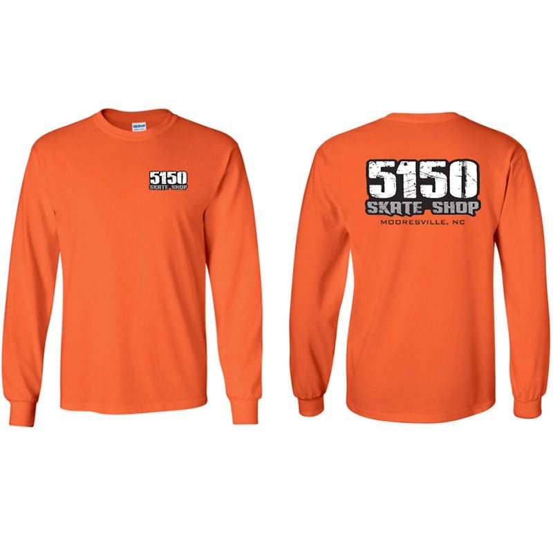 5150 Skate Shop Orange Sweatshirts 5150 Skate Shop