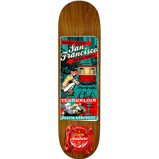 Anti-Hero 8.12" x 32" Kanfoush Motel 18 Skateboard Deck-5150 Skate Shop