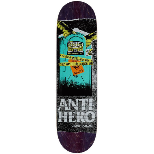 Anti-Hero 8.38" Taylor Infectious Waste Skateboard Deck-5150 Skate Shop