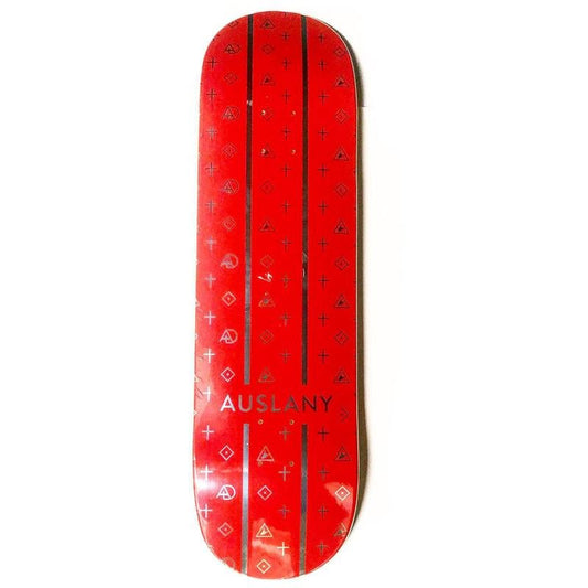 Auslany 8.5" Auslany x AD Red Skateboard Deck-5150 Skate Shop