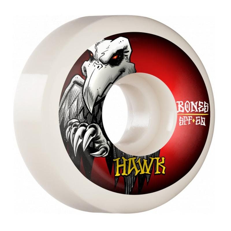 Bones 60mm 84b PRO SPF Hawk Falcon II P5 Sidecut Skateboard Wheels 4pk 5150 Skate Shop