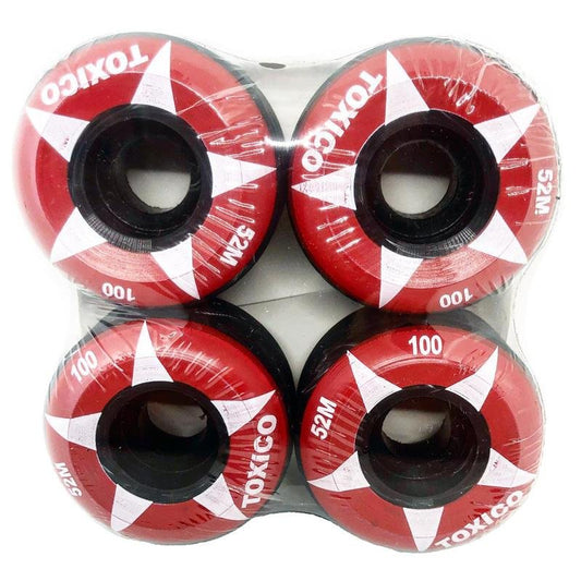 Brand-X-Toxic 52mm/100a Toxico Oil Slick Skateboard Wheels 4pk-5150 Skate Shop