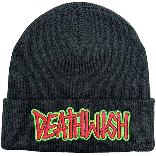 Deathwish Skateboards Brains Black Beanie-5150 Skate Shop