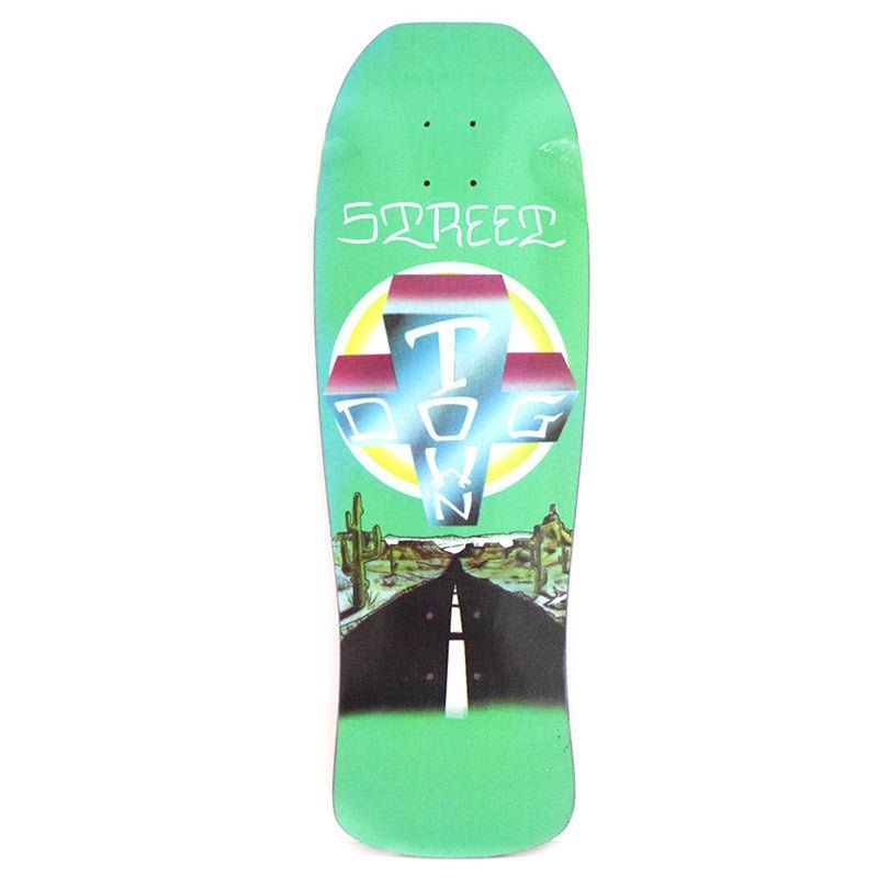 Dogtown 9.625" x 29.575" Street Reissue (LIGHT GREEN) Skateboard Deck 5150 Skate Shop