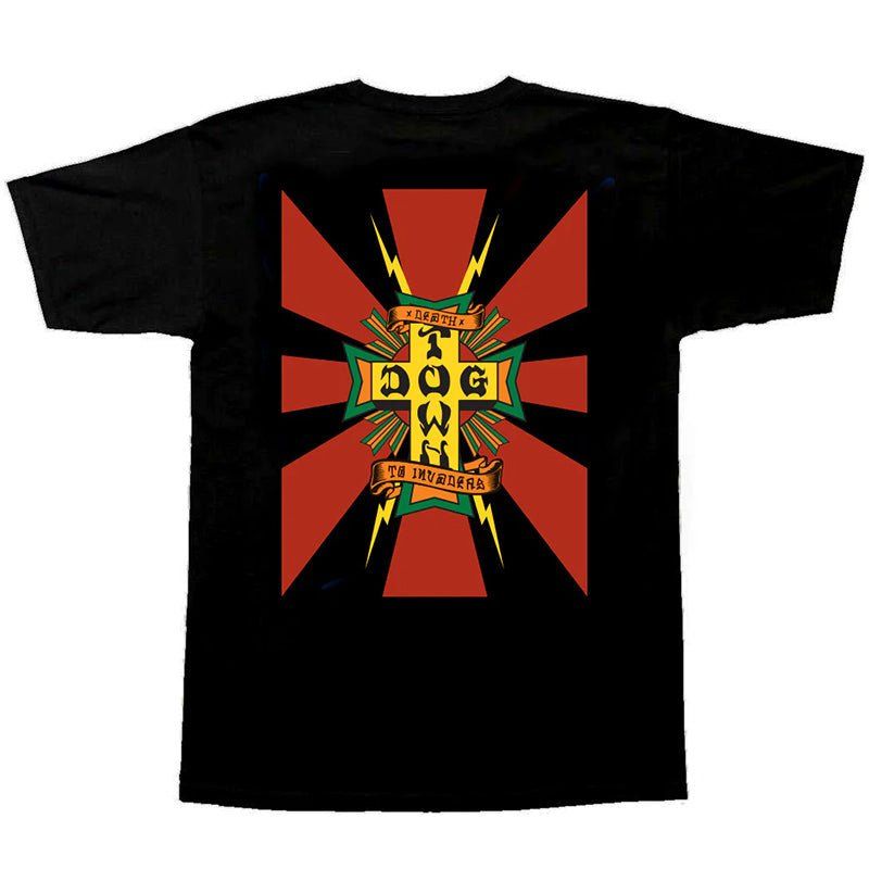 Dogtown Skateboards Death to Invaders Black/Red T-Shirts 5150 Skate Shop