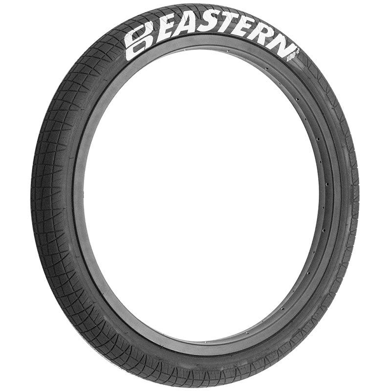 Eastern 20" x 2.3" 100psi, THROTTLE White Logo Bicycle Tire 5150 Skate Shop